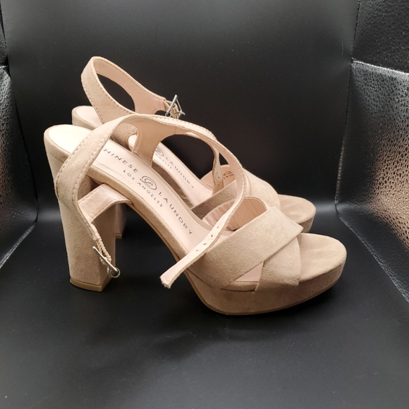 Chinese Laundry chunky platform heels - Picture 2 of 6